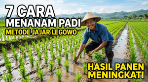 Cara Menanam Padi dengan Metode Jajar Legowo
